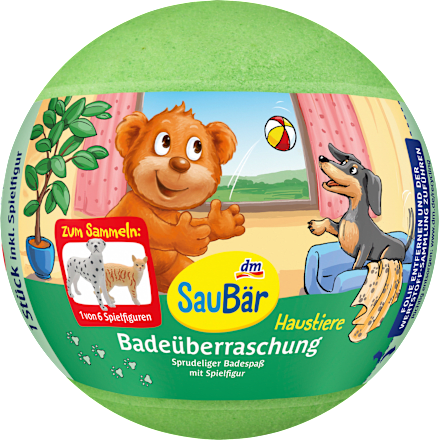 Kinder Badezusatz Badeüberraschung Haustiere, 1 St