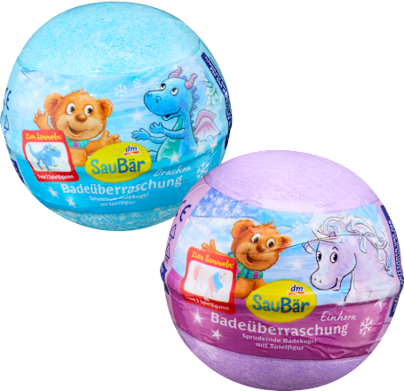 Kinder Badezusatz Badeüberraschung mit Spielzeugfigur, 1 St