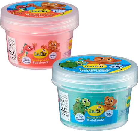 Kinder Badezusatz Formtastische Badeknete, 100 g