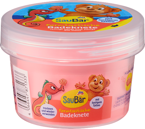 Kinder Badezusatz Formtastische Badeknete, 100 g