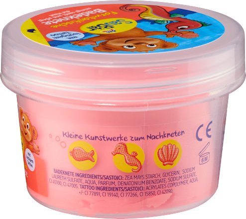 Kinder Badezusatz Formtastische Badeknete, 100 g