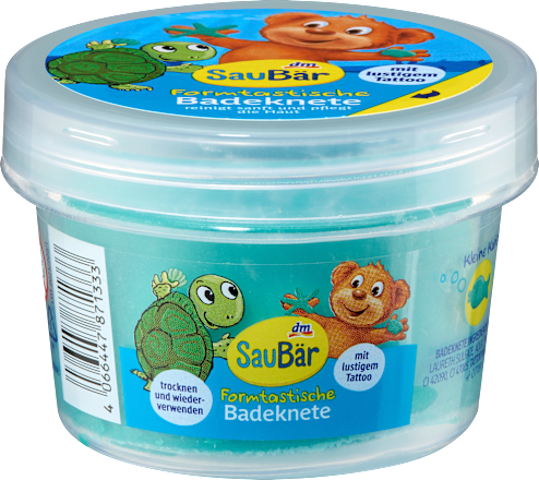 Kinder Badezusatz Formtastische Badeknete, 100 g
