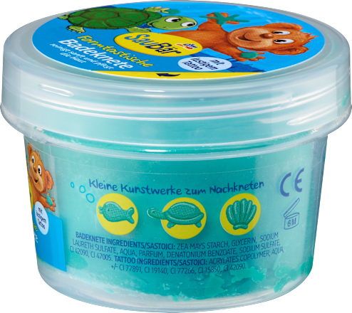 Kinder Badezusatz Formtastische Badeknete, 100 g