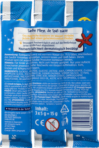 Kinderbadtoevoeging knisperend bad, 3x5g, 15 g