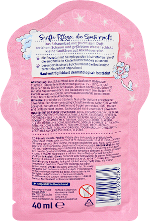 Schaumbad Einhornzauber, 40 ml