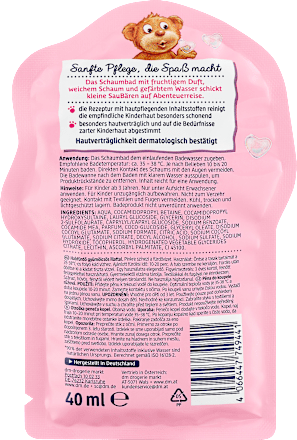 Schaumbad Fabelhaft, 40 ml SauBär