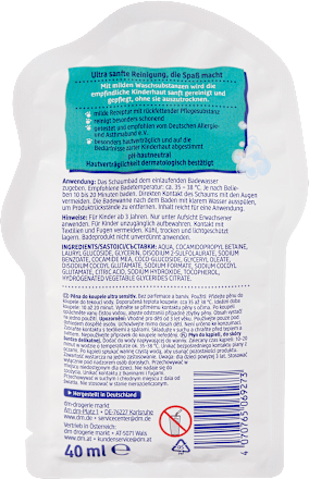 Schaumbad Ultra Sensitiv, 40 ml