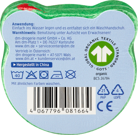 Zauber-Waschhandschuh, 1 St