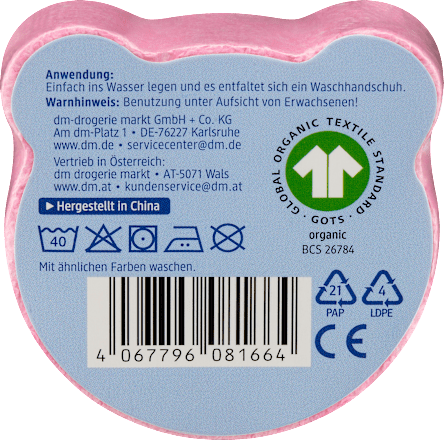 Zauber-Waschhandschuh, 1 St