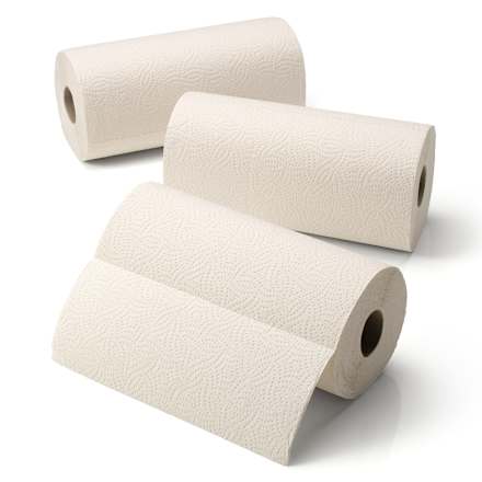 Küchentücher Halbblatt Recycling 3-lagig (3x200 Blatt), 3 St