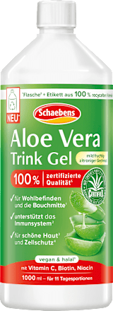 Aloe Vera Trink Gel, 1 l Schaebens