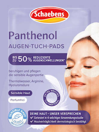 Augen Tuch-Pads Panthenol (1 Paar), 2 St