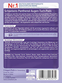 Augen Tuch-Pads Panthenol (1 Paar), 2 St