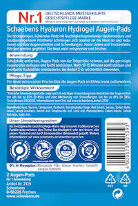 Oogpads Hyaluron Hydrogel (1 paar), 2 stuks