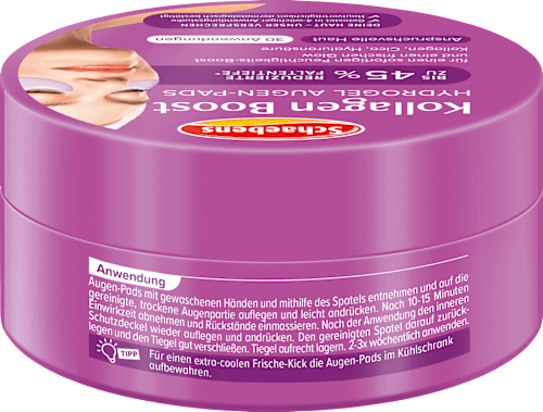 Augenpads Hydrogel Kollagen Boost Tiegel (30 Paar), 60 St