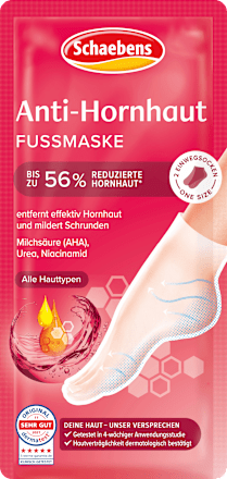 Fußmaske Socken Anti Hornhaut (1 Paar), 2 St