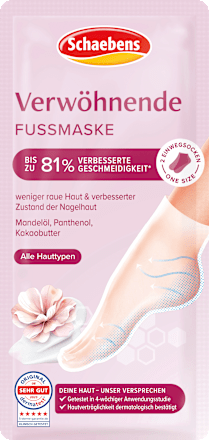 Fußmaske Socken verwöhnend (1 Paar), 2 St