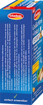 Schaebens Gedächtnis + Fokus Spray, 20 ml