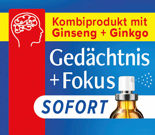 Gedächtnis + Fokus Spray, 20 ml