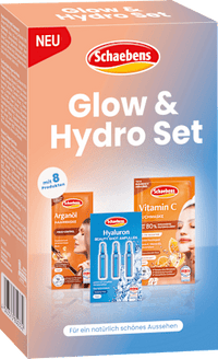 Cadeauset Glow + Hydro 8-delig, 1 stuk