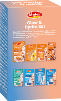 Cadeauset Glow + Hydro 8-delig, 1 stuk