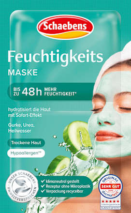 Vochtinbrengend gezichtsmasker (10 stuks x 2 x 5 ml), 100 ml