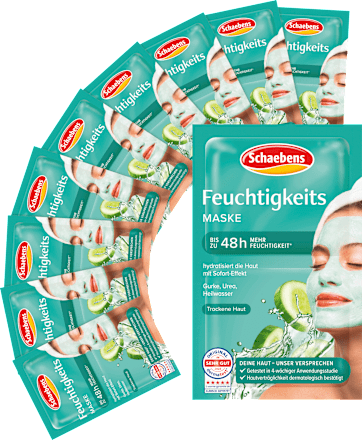 Gesichtsmaske Feuchtigkeit (10 St x2x5 ml), 100 ml