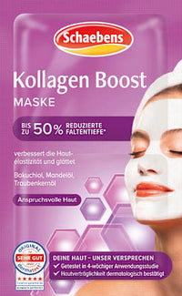 Gesichtsmaske Kollagen Boost (2x5 ml), 10 ml