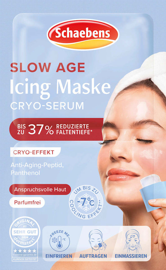 Masque visage Schaebens Slow Age Icing Maske (2x8 ml), 16 ml