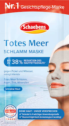 Gesichtsmaske Totes Meer Schlamm, 15 ml