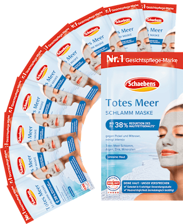 Gesichtsmasken Totes Meer (10St.x15 ml), 150 ml