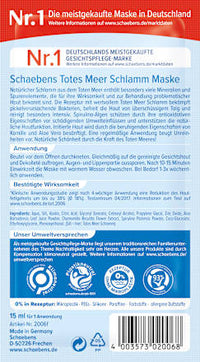Dode Zee gezichtsmaskers (10 x 15 ml), 150 ml