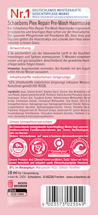 Plex Repair Haarmasker, 20 ml