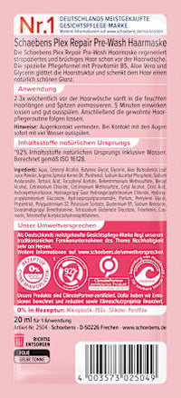 Plex Repair Haarmasker, 20 ml