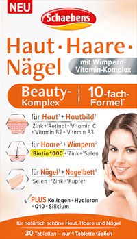 Huid Haar Nagels Beauty Complex Tabletten 30 stuks, 24 g