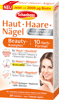 Haut Haare Nägel Beauty-Komplex Tabletten 30 St, 24 g