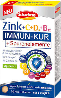 Immun-Kur Zink + C + D3 + B12, 10 g