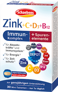 Immun-Kur Zink + C + D3 + B12, 10 g