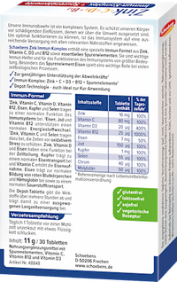 Immun-Kur Zink + C + D3 + B12, 10 g