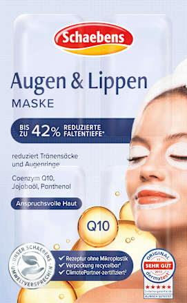 Oog- en lippenmasker (4x1,5 ml), 6 ml