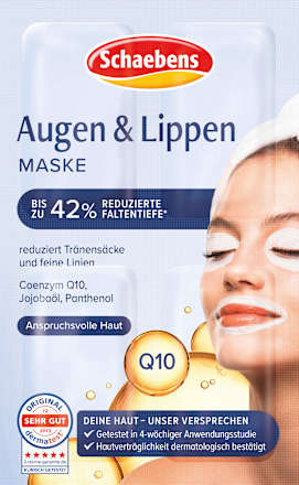 Maske Augen & Lippen (4x1,5 ml), 6 ml