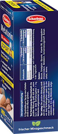 Schaebens Melatonin Sofort-Spray, 30 ml