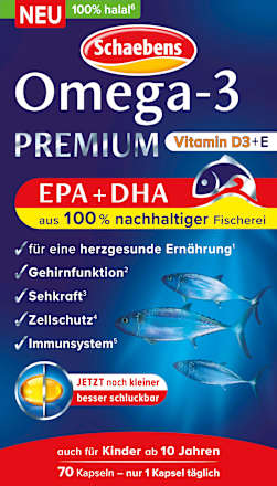 Omega-3 Premium Visolie Capsules 70 stuks, 40 g