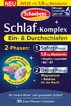 Schaebens Schlaf-Komplex Tabletten 30 St, 34 g