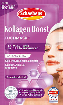 Sheetmasker collageen boost, 1 st