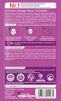 Sheetmasker collageen boost, 1 st
