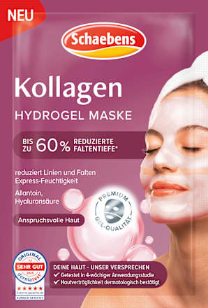 Tuchmaske Kollagen Hydrogel, 1 St