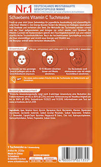 Tuchmaske Vitamin C, 1 St