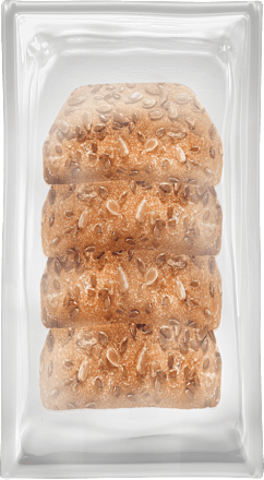 Aufbackbrötchen, Mehrkorn (4 Stück), glutenfrei, 210 g