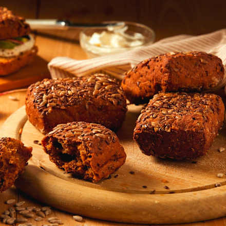 Aufbackbrötchen, Mehrkorn (4 Stück), glutenfrei, 210 g